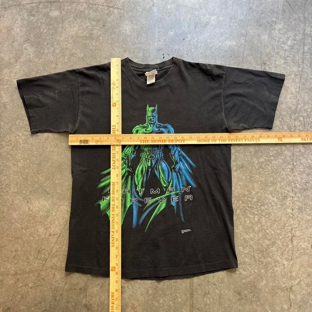 Vintage 90's 1995 Batman Forever Movie Promo Single‎ Stitch Signal Artwear Large